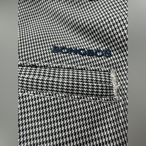 Bonobos Golf 36x32 Slim Pants Men Check Print Performance Stretch Houndstooth - Picture 10 of 11